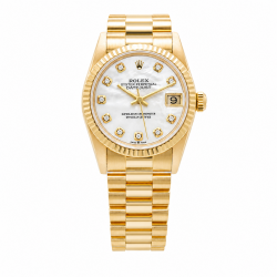Rolex Datejust Presidental 31MM 68278 18KT Yellow Gold Watch
